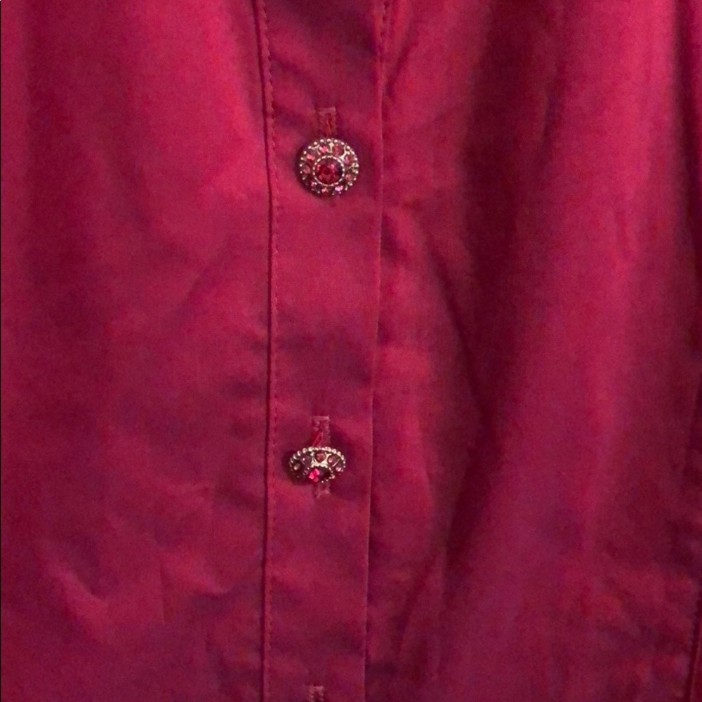 Gorgeous, jewel studded button up blouse